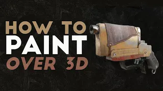 How I Make 3d Look Painted