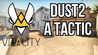 Vitality Dust2 Long A Control Short Take (CS:GO Tactics)