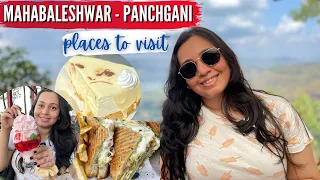 MAHABALESHWAR - PANCHGANI Tourist Places & Food | Places to visit in a day trip 🍓 ⛰ 🧀 🥪