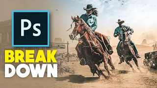 How I made Old Town Road! (Photoshop)