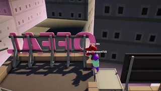 Gang Beasts: Roof - Billboard Attack