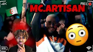 AMERICAN FIRST TIME REACTION TO | Mc Artisan - Glock Ft Didine Canon 16 (reaction)