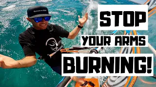 Stop your Arms burning! Windsurf Ride-Along sessions with Cookie
