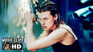 RESIDENT EVIL CLIP COMPILATION (2002) Sci-Fi, Milla Jovovich