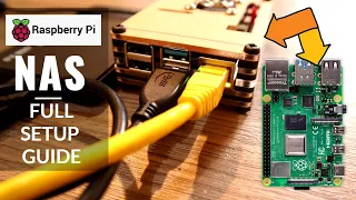 Raspberry Pi 4 into NAS, Full Setup Guide using Open Media Vault
