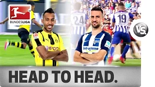 Aubameyang vs. Ibisevic - Strikers go Head to Head