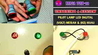 PILOT LAMP LED DIGITAL DISPLAY (UNBOXING, REVIEW & TUTORIAL)