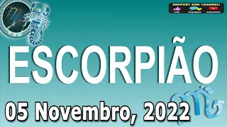 Horoscopo do dia ESCORPIÃO 5 Novembro de 2022