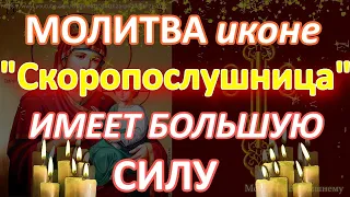 Молитва Богородице пред иконой "Скоропослушница" Просите сегодня здоровья, у иконы большая сила