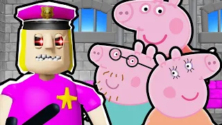 Peppa Pig ESCAPE GIRLS ONLY PRISON in Roblox