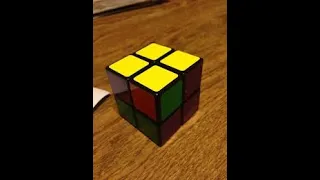 How To Solve A Rubix Cube 2x2 | Align Top Piece | Step 2 | Begineer Method (With Example Solve)