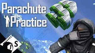 Space Engineers Tutorial: Parachute Practice (tips, testing and tutorials for survival)