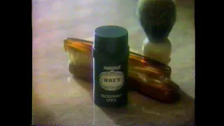 1986 Brut Deodorant "A man who wears Brut Deodorant is nice to be next to" TV Commercial