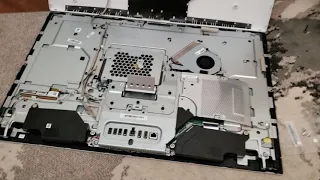 HP All In One 27" Disassembly, Change to SSD & Benchmarking