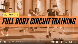 20-Minute Full Body Circuit Training Bootcamp Workout