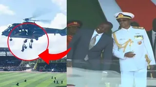 EVEN RUTO COULD NOT BELIEVE THIS! SEE HOW KDF MILLITARY IMPROVED SKILLS AFTER GEN.OGOLLA DEATH