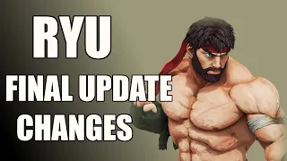 SFV FINAL update Ryu balance changes (Super buffed Karate Man xD)
