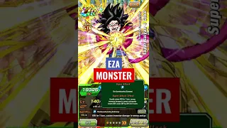 200% Buff!! EZA STR SSJ4 Goku is a ONE-SHOT Machine! [Mini Showcase] #shorts