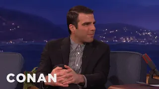 Zachary Quinto Remembers Leonard Nimoy | CONAN on TBS