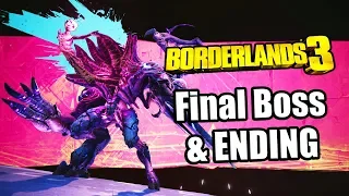 Borderlands 3 (2019) Final Boss, ENDING, & Post Credits Scene (Amara | Solo) PS4 PRO Gameplay