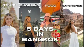 How I spent my 5 Days Vacation in BANGKOK!