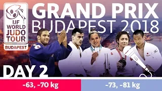 Judo Grand-Prix Budapest 2018: Day 2