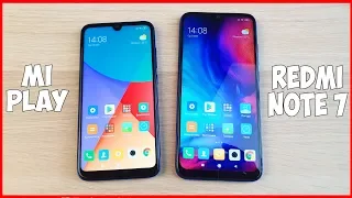 XIAOMI MI PLAY VS REDMI NOTE 7 - ПОЛНОЕ УНИЖЕНИЕ MI PLAY!