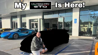 Taking Delivery Of My Lamborghini Huracan STO!! (I Cried)