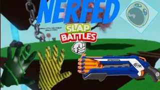 gloves that got absolutely NERFED in roblox slap battles