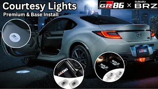 Installing Courtesy Lights (Premium & Base) [GR86·BRZ]