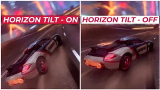 Horizon Tilt On vs Horizon Tilt Off | Asphalt 9 Legends