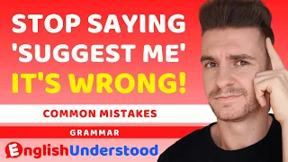 10 COMMON GRAMMAR MISTAKES IN ENGLISH + Test (Improve Your Speaking Skills And Grammar)