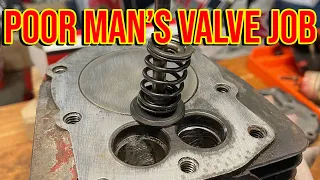 Poor Man's Valve Job on a Small Engine