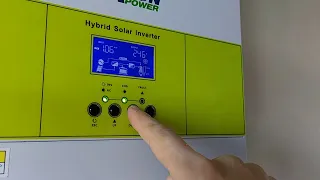 #10 Instrukcja Obsługi Inverter Offgrid Easun SMGII 5,5kW - omówienie ustawień