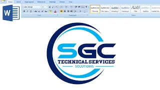 Microsoft Word Logo Design Tutorial : How to make logo design in MS Word