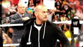 CM Punk vs The Rock Elimination Chamber 2013 promo