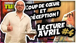 Coup de cœur & Déception - Lecture COMICS Avril