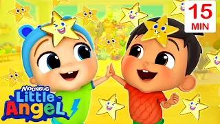 Get All the Stars Challenge! ⭐| Fun Games for Kids | Little Angel Kids Songs & Nursery Rhymes