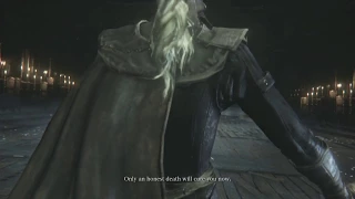 [Bloodborne] Lady Maria of the Astral Clocktower Full Boss Fight and Cutscene