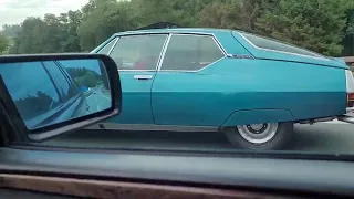 Citroen SM auf der Autobahn