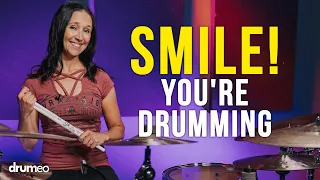 Smile! You're Drumming | Emmanuelle Caplette