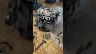 Замена двигателя Хонда CR-V ,часть 2