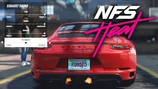 Need for Speed Heat - Exhaust Sounds