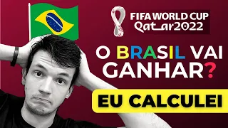 Qual a CHANCE do Brasil ganhar a COPA DO MUNDO? | Copa do mundo 2022 Catar | Matemática