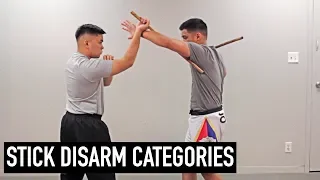 The 3 Methods of Stick Disarming | Filipino Martial Arts