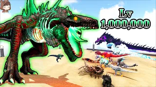 Lv1M Godzillark VS Mod Dinosaurs | ARK Mod Battle Ep.442