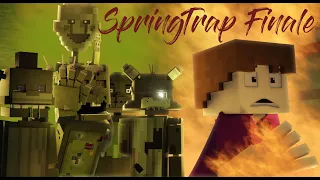 "Springtrap Finale" | A Minecraft Fnaf Animated Music Video ( Song By Groundbreaking )