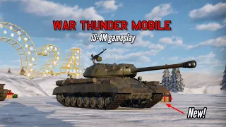 NEW! IS-4M gameplay - War Thunder mobile