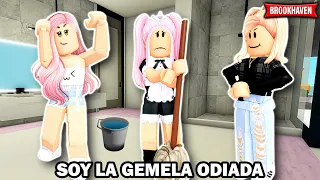 LA GEMELA ODIADA en BROOKHAVEN RP ROBLOX-HISTORIAS DE ROBLOX