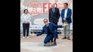 Jean Claude Van Damme krijgt ster tijdens Filmfestival Oostende